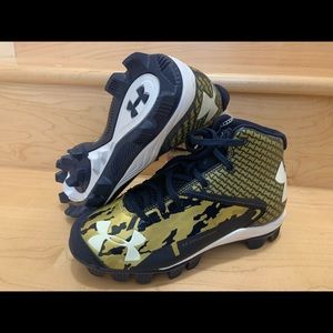 Under Armour Boys'Mid RM Jr. Baseball Cleats